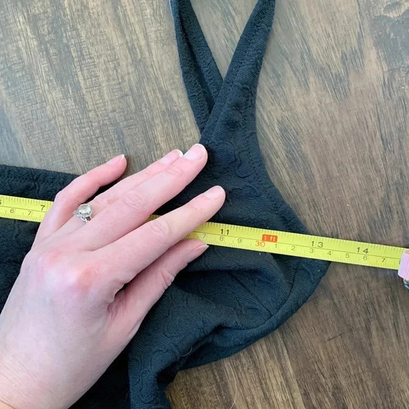 Vintage lady Gottex black floral one piece swimsuit - Picture 14 of 14